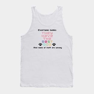 Dog lover quote Tank Top